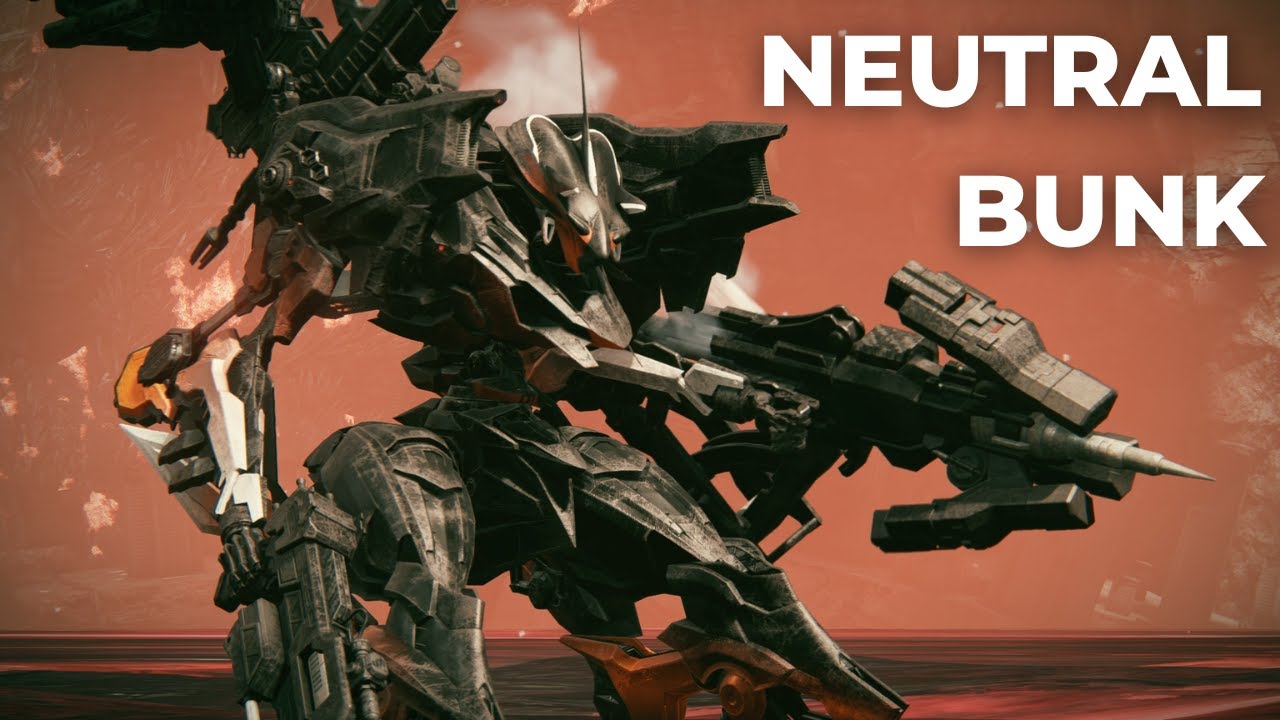 Neutral Bunk |  Lightweight Pile Bunker Gameplay | ARMORED CORE™ VI FIRES OF RUBICON™ |