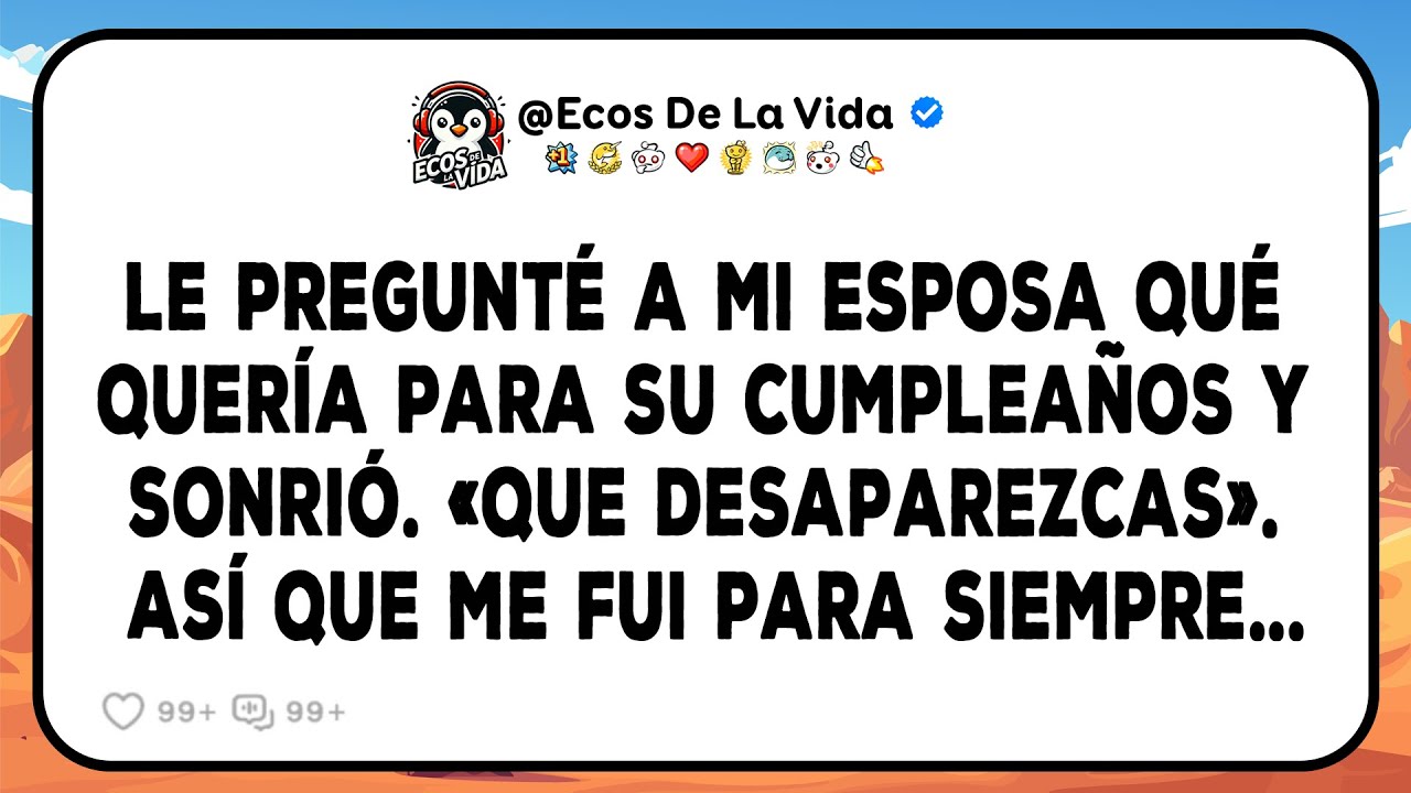 Le Pregunté A Mi Esposa Qué Quería Para Su Cumpleaños, Y Ella Dijo: «Déjame En Paz».Al Día Siguiente