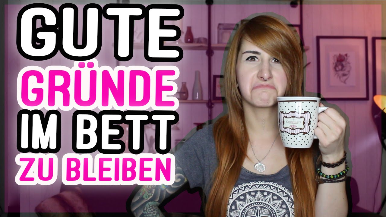 Gute Gründe morgens besser im Bett zu bleiben