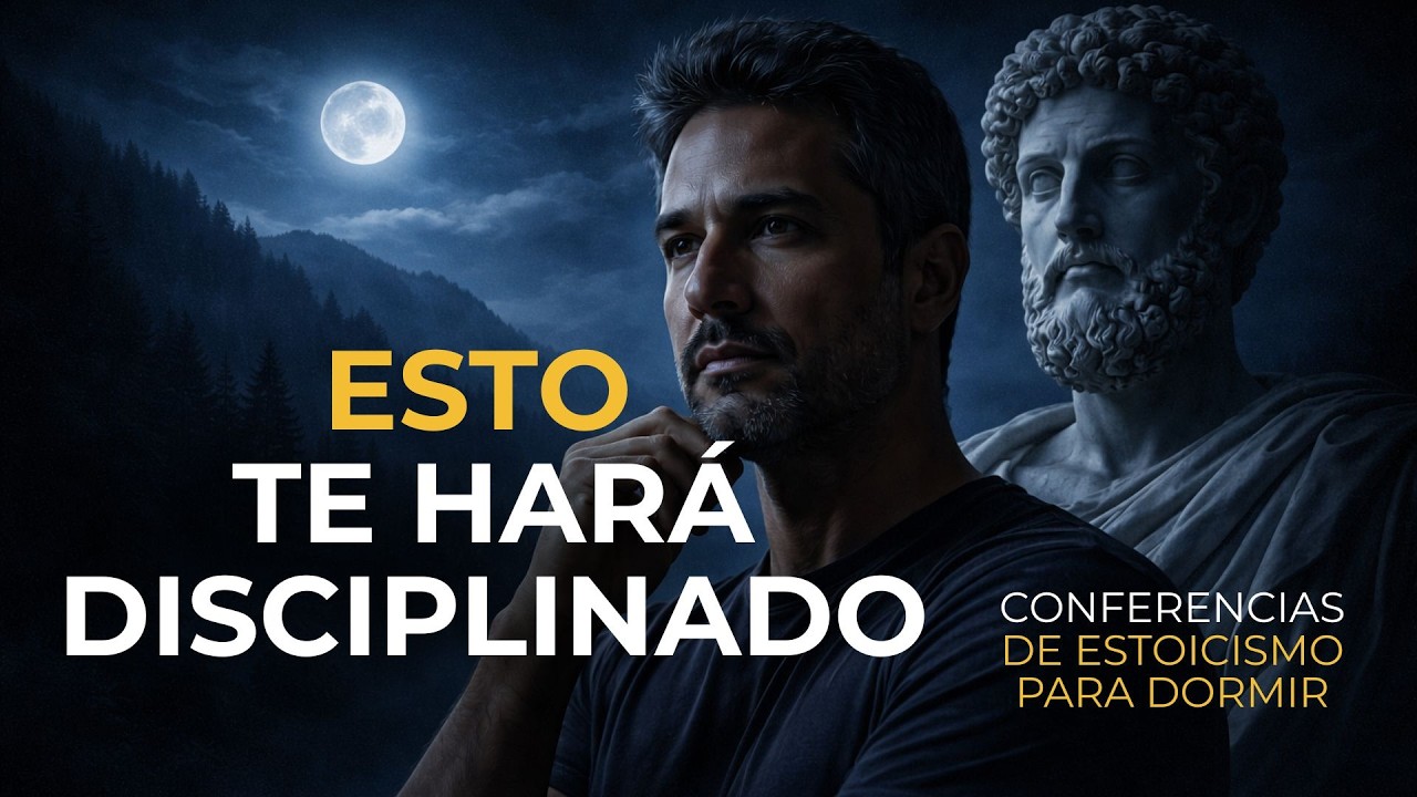 PON ESTO POR LA NOCHE Y DESPIERTA DISCIPLINADO POR LA MAÑANA. Estoicismo. Conferencia para dormir