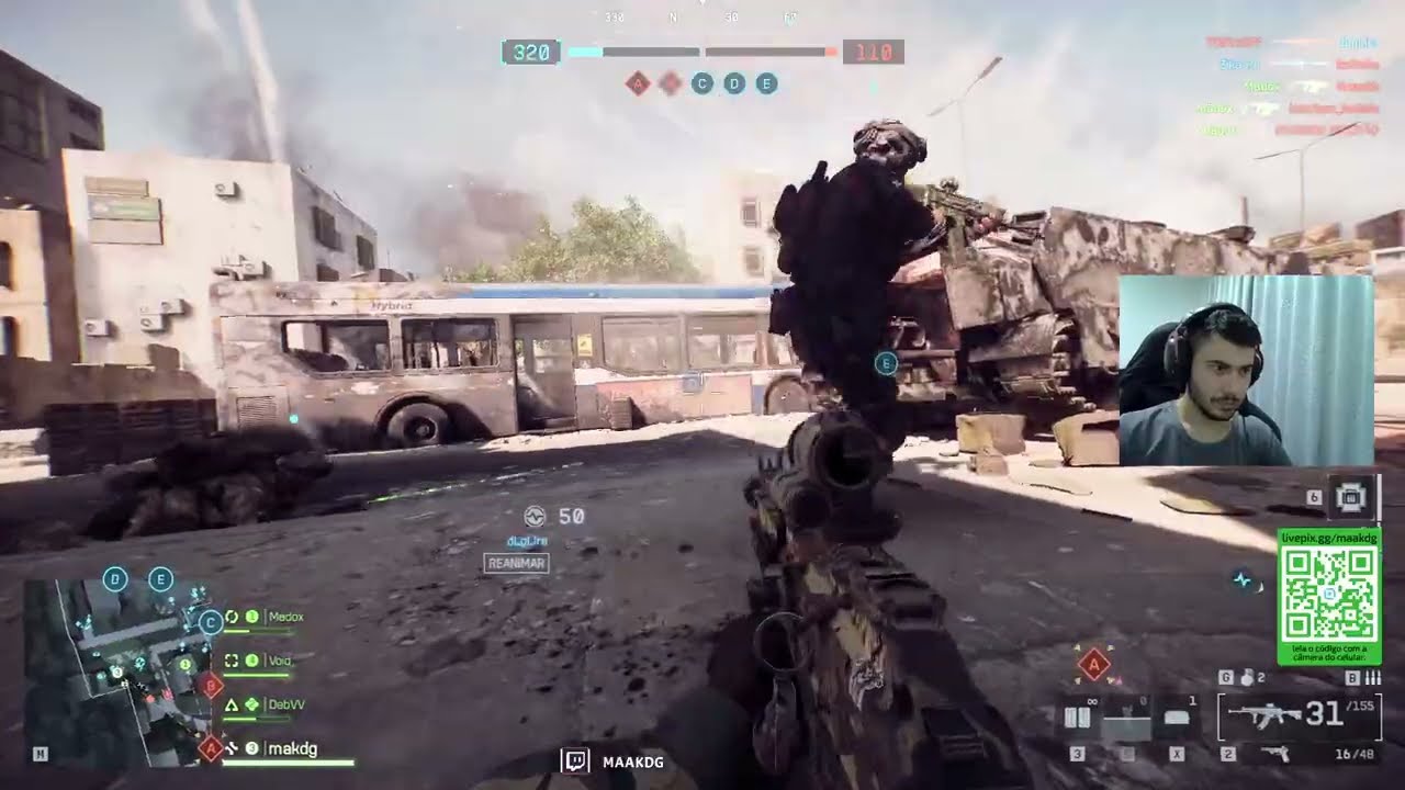 Viramos o jogo e ajudamos o time a ganhar BF6