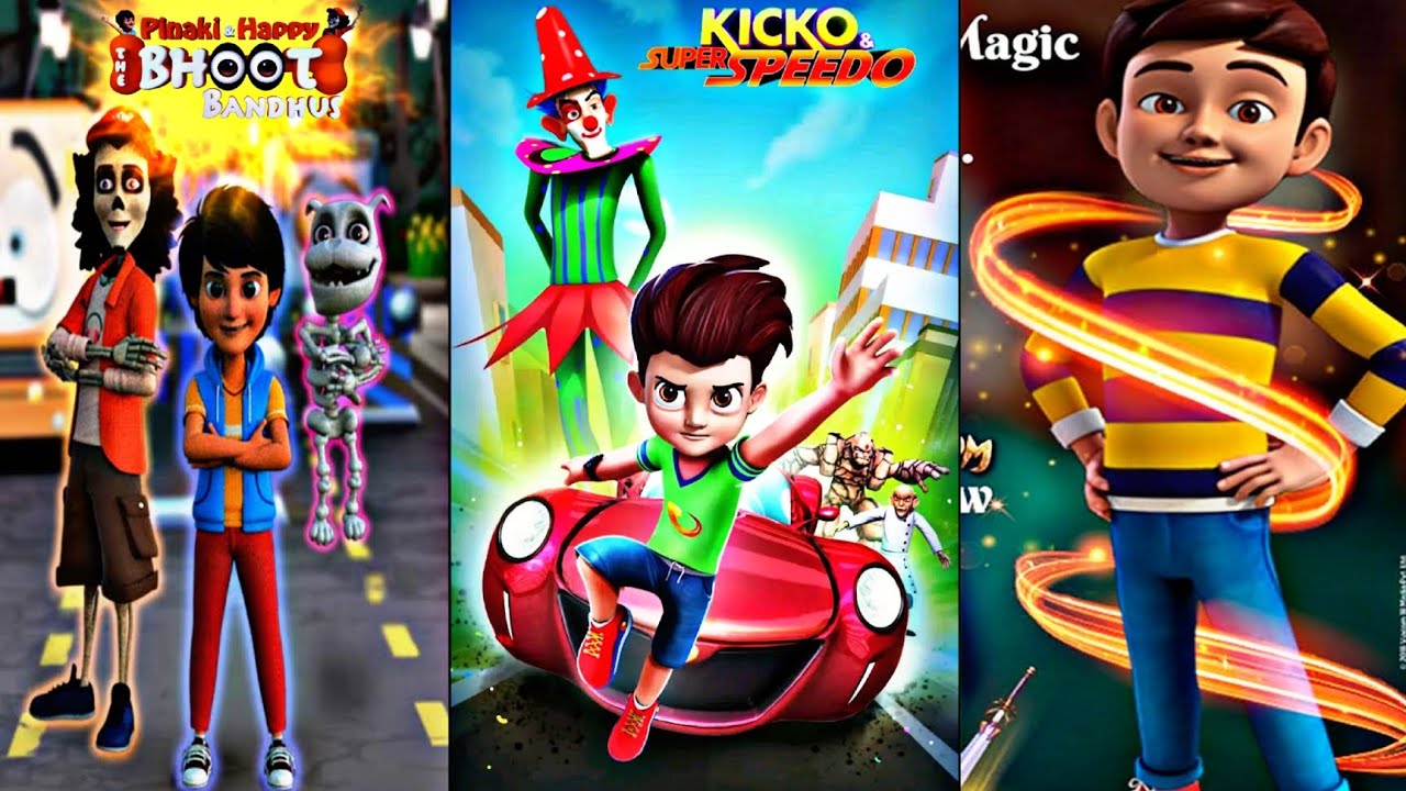 Kicko Super Speedo Mobile Game 2025 | Pinaki & Happy Bhoot Bandhus Game 2025 | Rudra Mobile Game