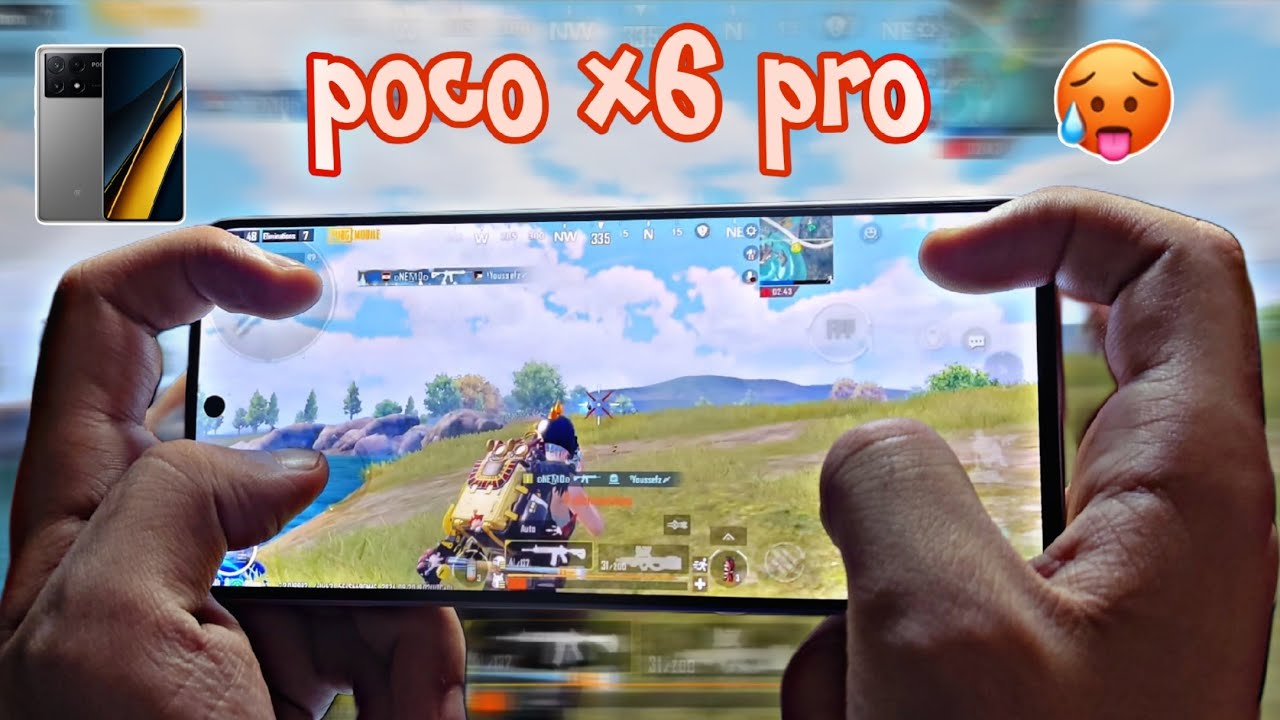 سولو سكواد - أداء بوكو x6 برو في ببجي موبايل 🥵 Poco X6 Pro PUBG