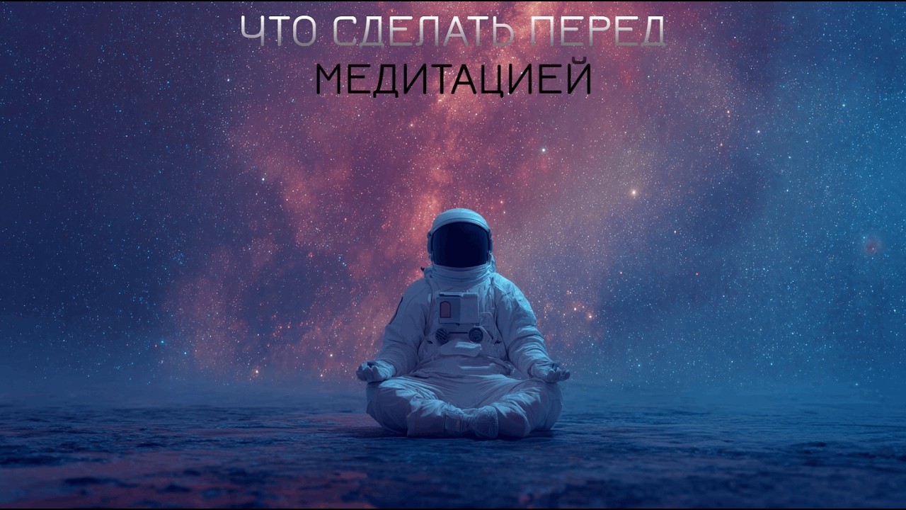 Что сделать перед медитацией