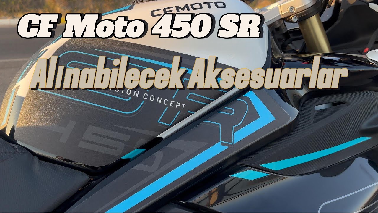 CF Moto 450SR Aksesuarları | Telefon Tutucu, Tank Pad, Koruma Takozu...