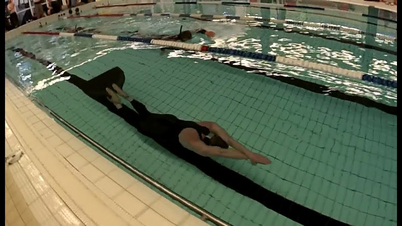 Freediving: DYN 200m in 25m pool