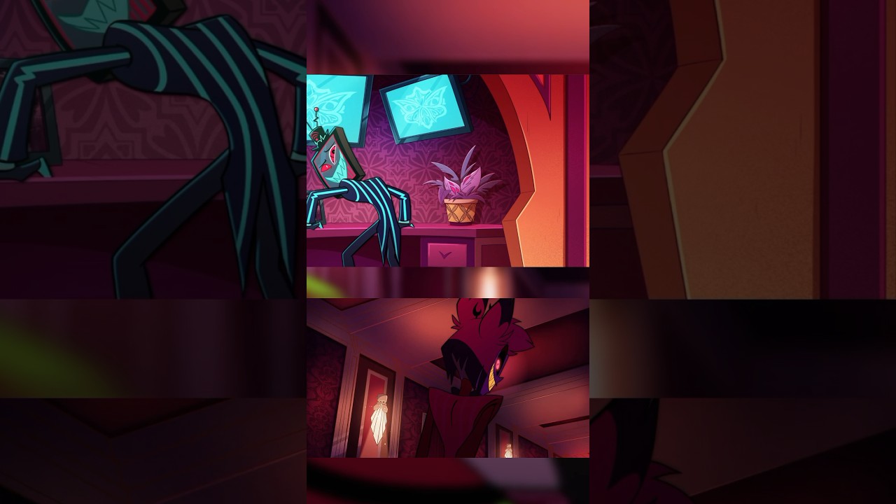 Alastor and Vox react the same way in Hazbin Hotel