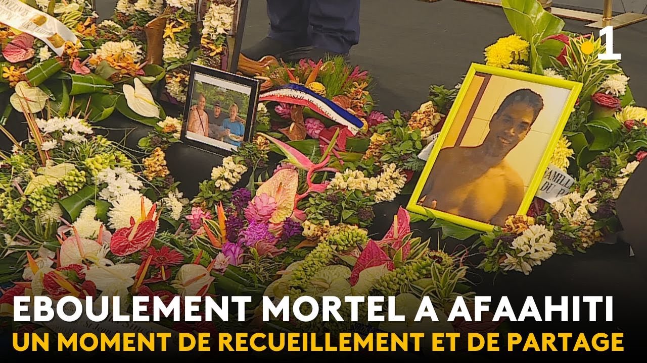 Éboulement mortel à Afaahiti : un moment de recueillement et de partage