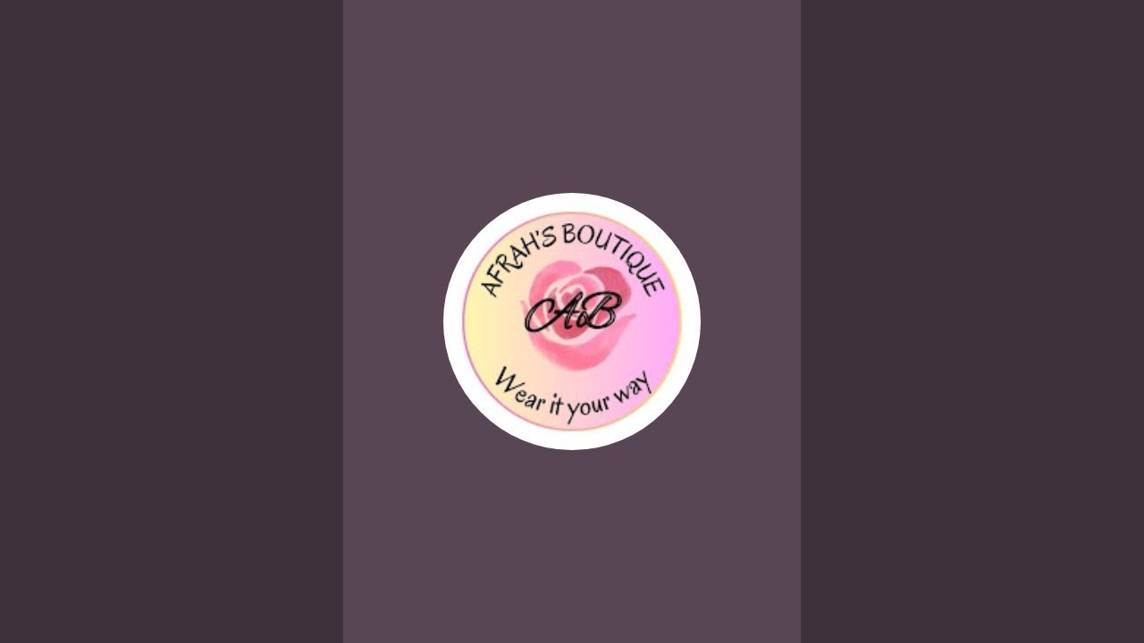 AFRAH'S BOUTIQUE is live!