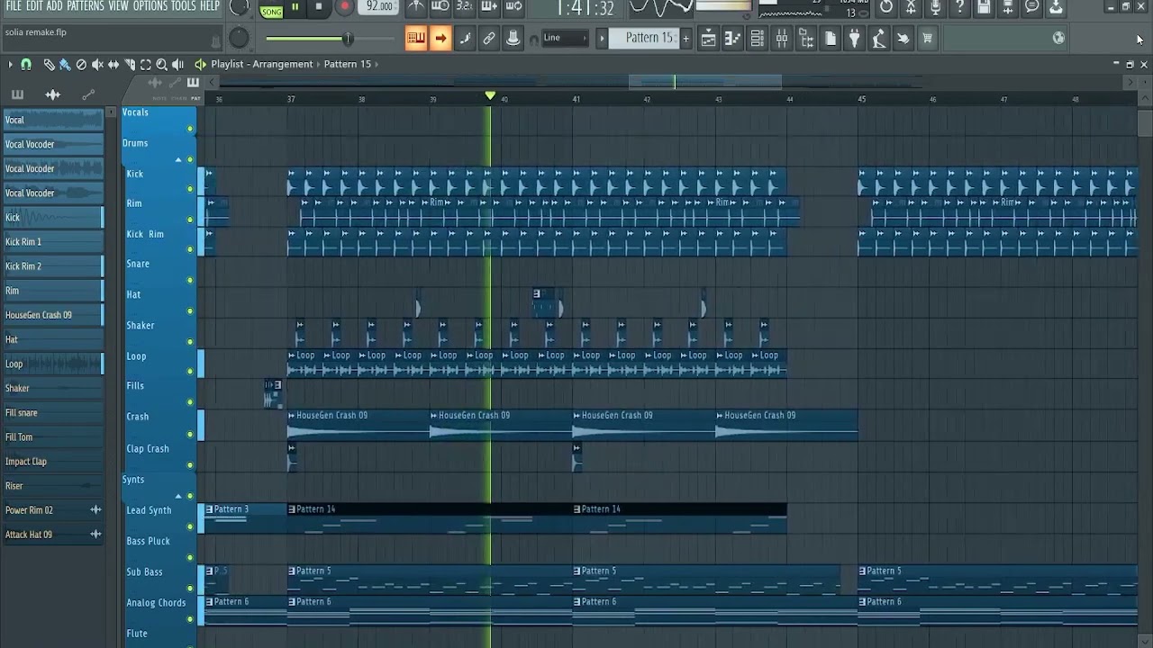 Bad Bunny - Solía (FL Studio remake + FLP)