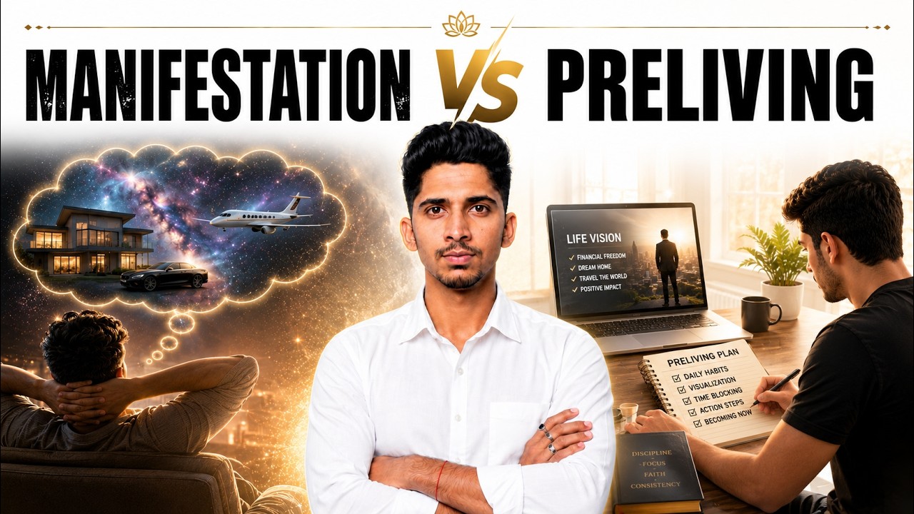 Difference Between Manifestation Vs Pre-Living 🥶 