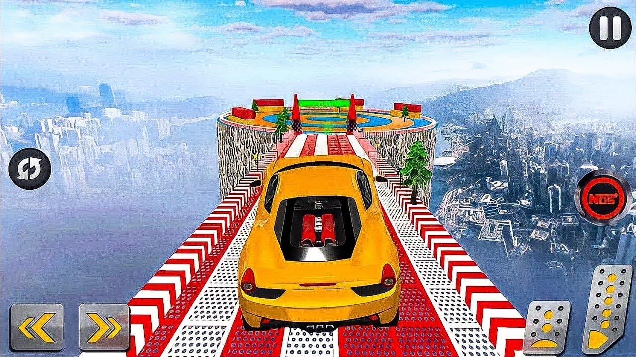 Mega GT Racing Car Stunts: Crazy Tracks- Android Gameplay