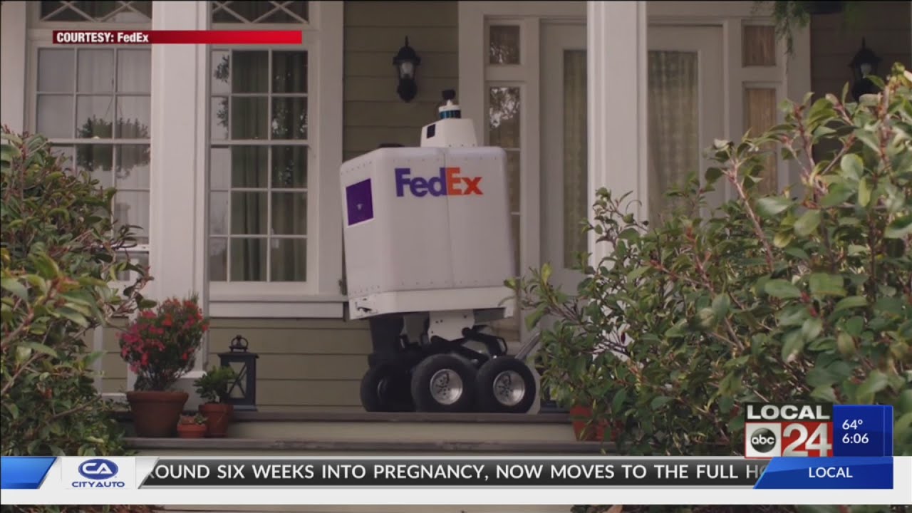 ​​​​​​​FedEx Rolls Out New Delivery Option -- Robots -- With SameDay Bot Service