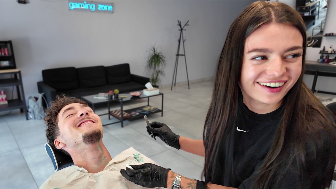 Wholesome ASMR shave with Barbershop Owner Yulia – Kraków  🇵🇱
