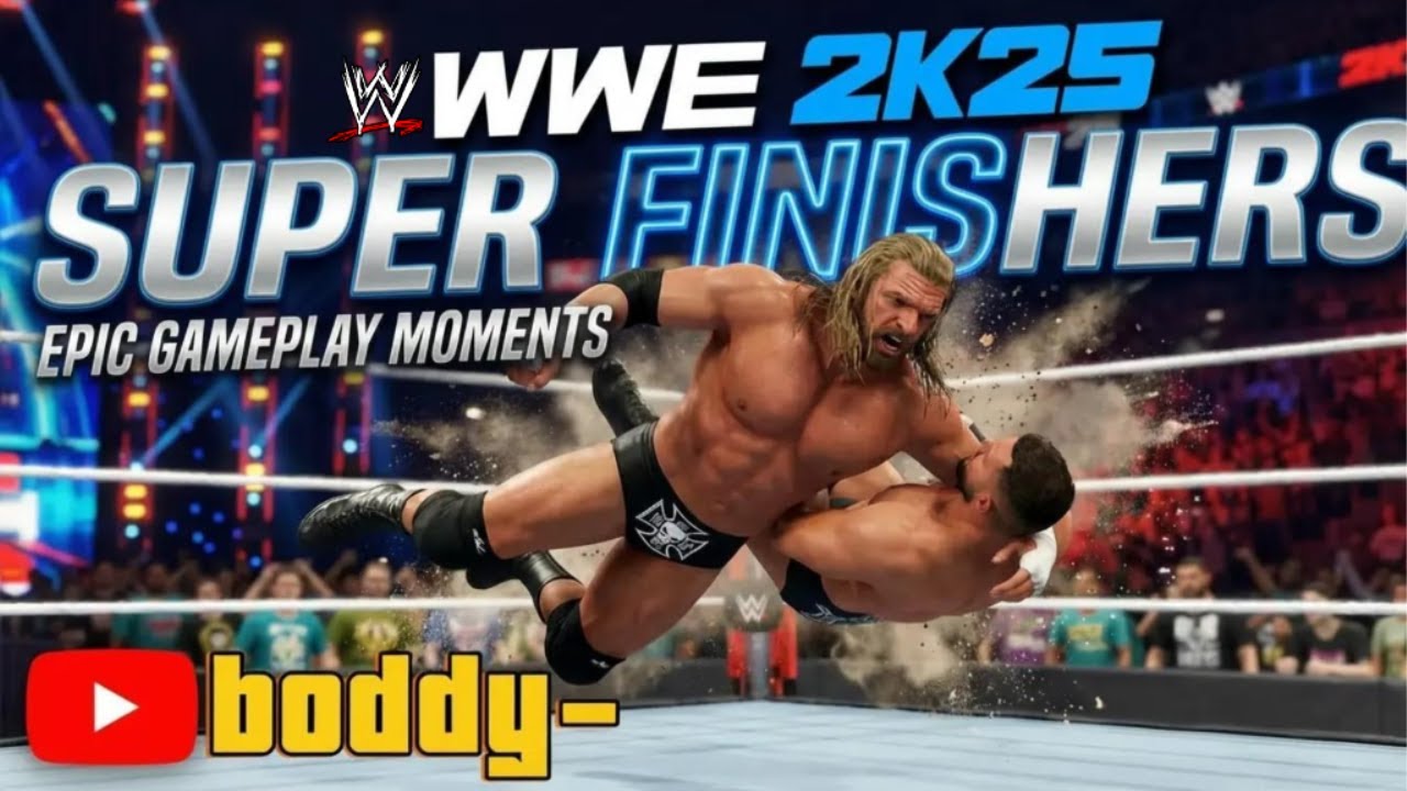 WWE 2K25 | All 45 Super Finishers Compilation [4K 60FPS]