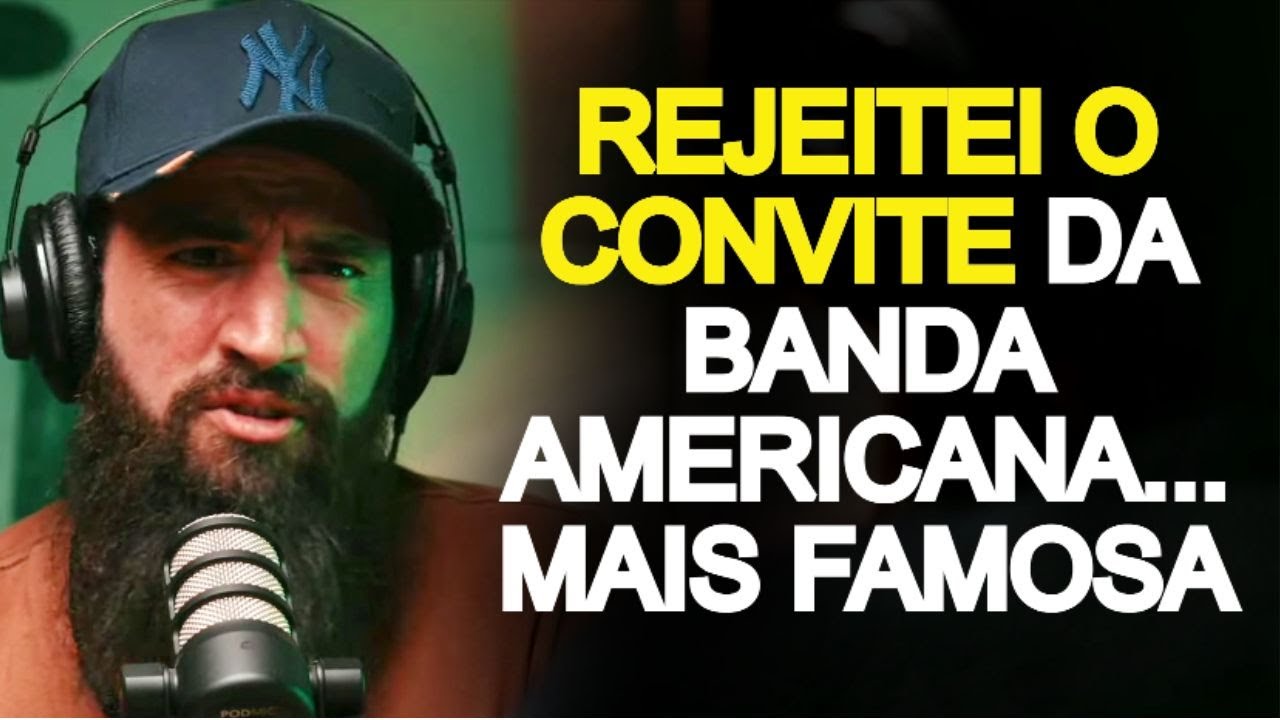 REJEITEI UM CONVITE DE UMA BANDA FAMOSA DOS EUA... MARCO TELLES | Podcast Jesuscopy