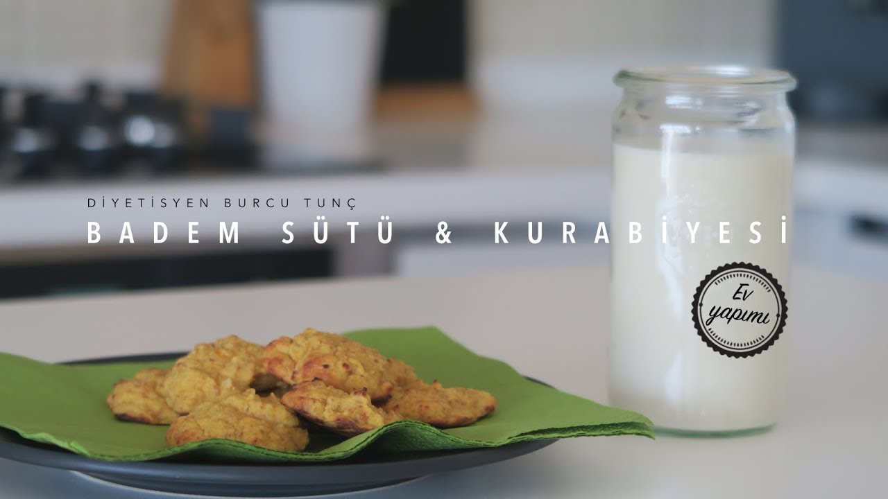Badem Sütü ve Kurabiyesi Tarifi | GLUTENSİZ TARİFLER