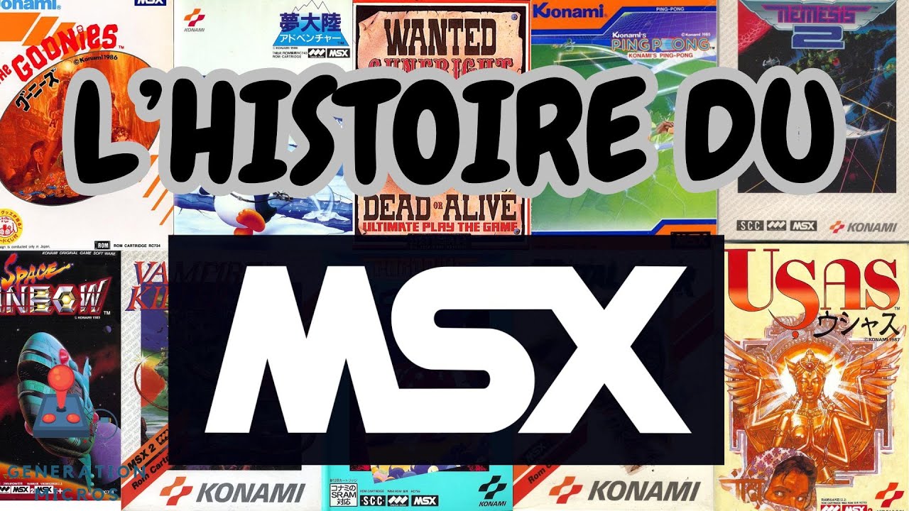 Histoire du MSX : de sa création en 1983 jusqu'aux dernières versions en 1994.