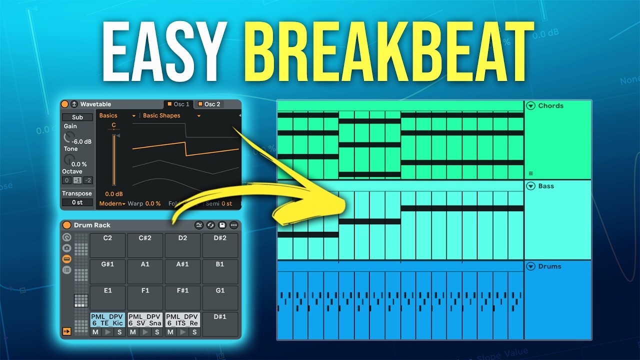 Turning 3 Basic Clips into a Stunning Breakbeat (Easy & Effective)
