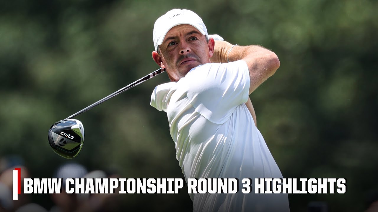 Rory McIlroy Round 3 HIGHLIGHTS 🎥 BMW Championship | Golf on ESPN