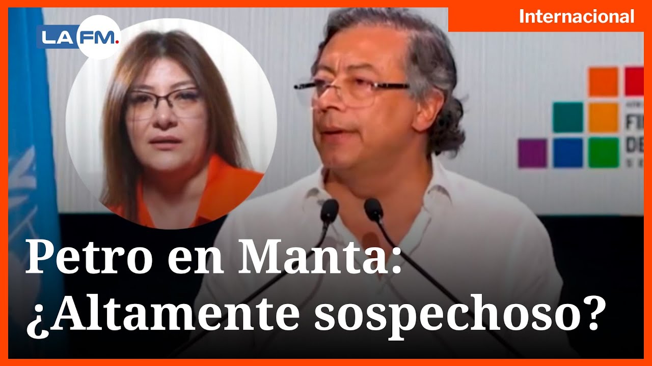 Verónica Saraúz sobre viaje de Petro a Manta: “Ese territorio está en manos de Los Choneros”