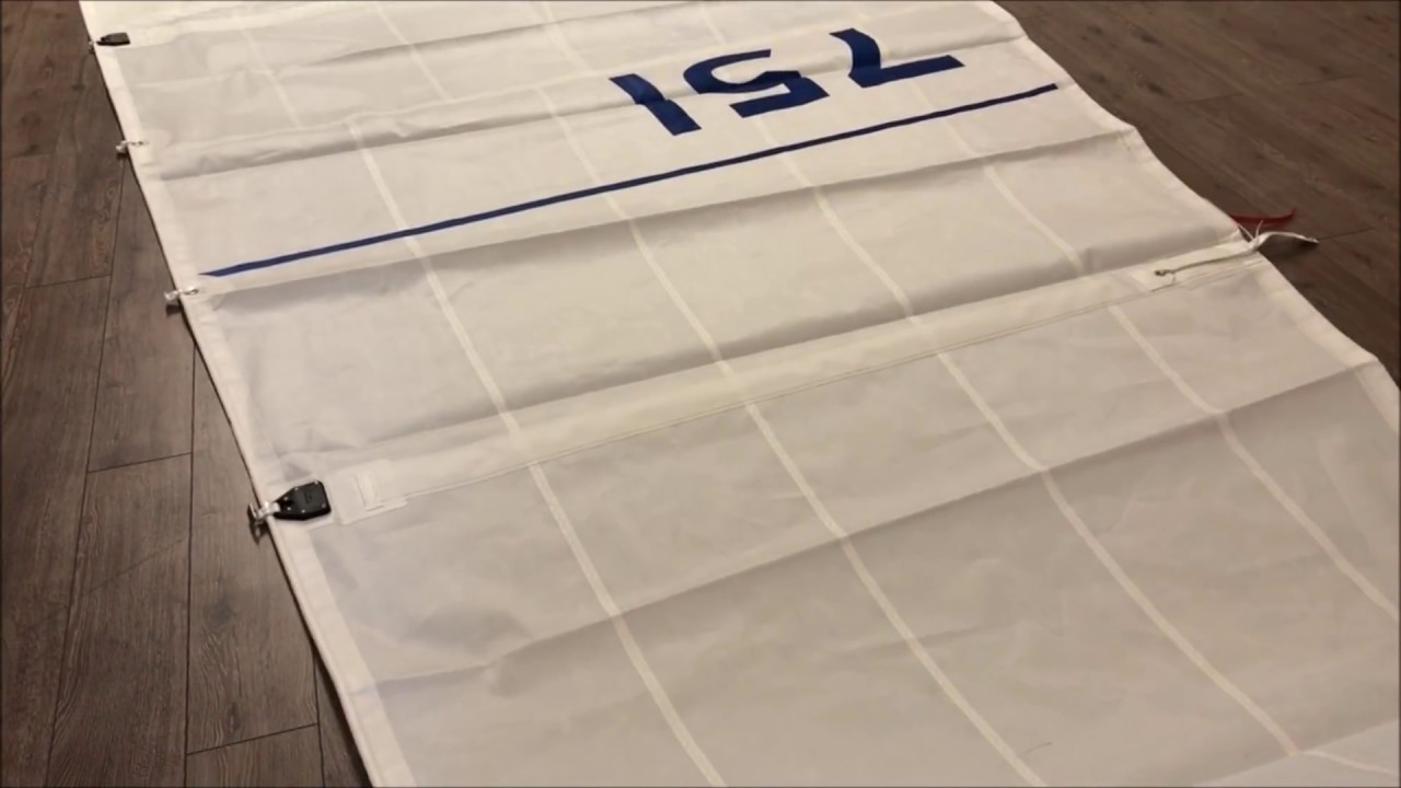 New Hunter 31 Mainsail - Tri Radial Dacron by Challenge Sailcloth