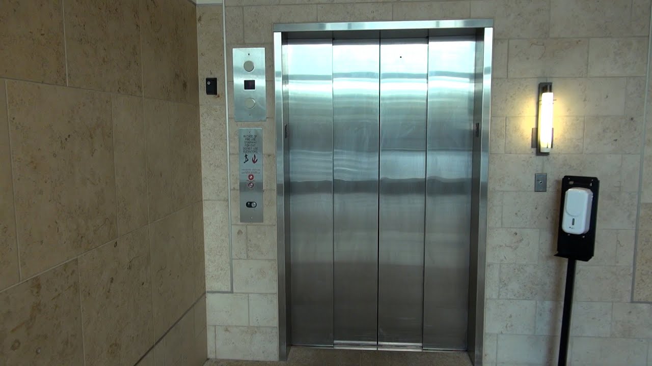 Kone Traction Elevator with side door at the City Creek Center in Salt Lake City, UT