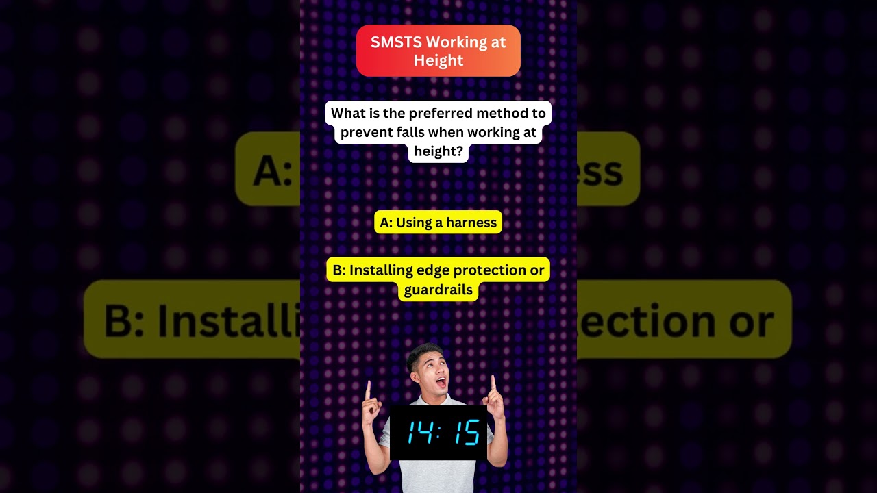 Can You Answer This CITB SMSTS Homework Question? 💡 #SafetyFirst #construction