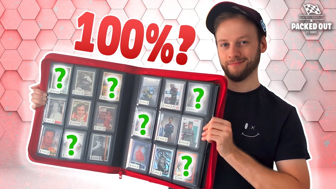 Собираем ВСЕХ гонщиков Формулы-1 в ОДНОЙ папке… Sports Card Challenge