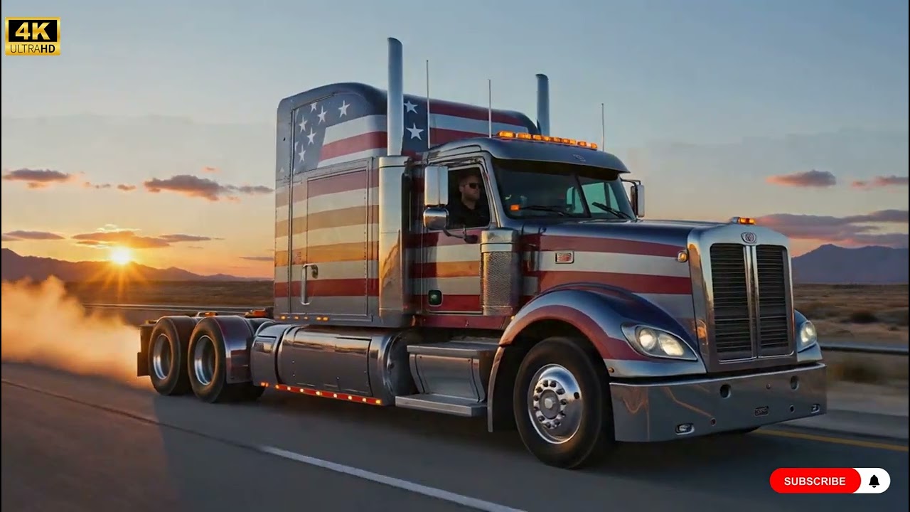 Moonlit Highway Rebels – Born to Haul 🌙🚛 #NightDrive #TruckVibes #DieselSoul #OpenRoad