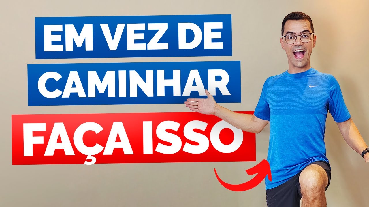 🚶&zwj;♂️CAMINHADA EM CASA PARA EMAGRECER | Aula de Gin&aacute;stica F&Aacute;CIL para Iniciantes | Aur&eacute;lio Alfieri