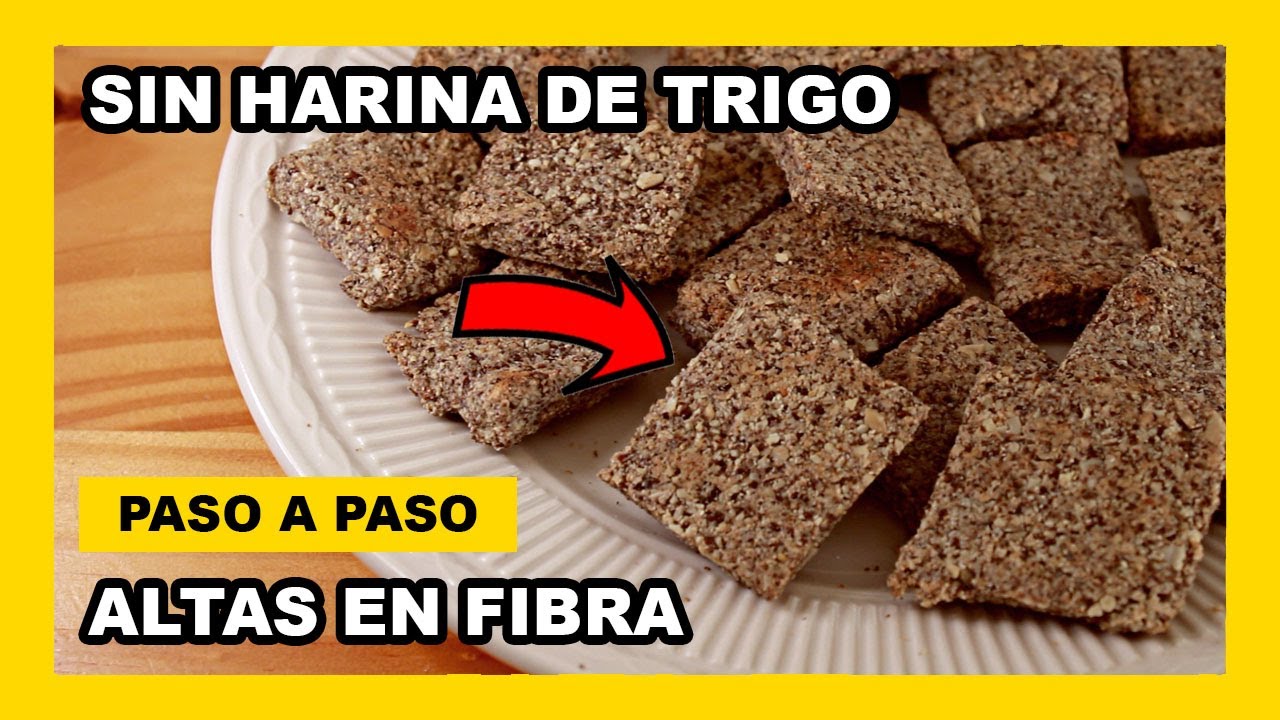🔶 Solo con SEMILLAS y AGUA: Galletas de semillas (receta fácil)