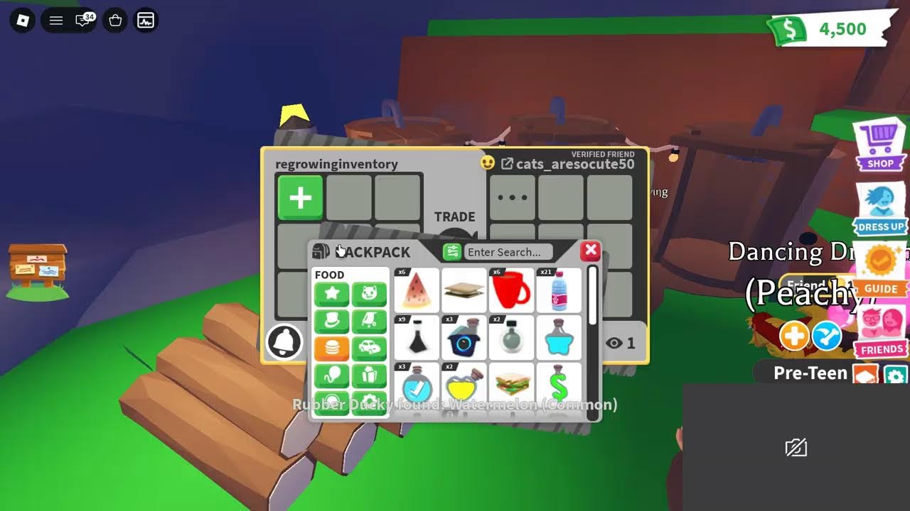 Starting over in AdoptMe to get my friends inventory || Part 16 AND checking out the new event!!