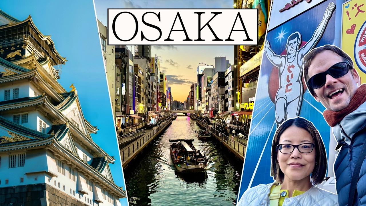 3 Days in OSAKA, Japan Vlog | Dotonbori, Osaka Castle, Best Kobe Beef, USJ w @SuitcaseMonkey