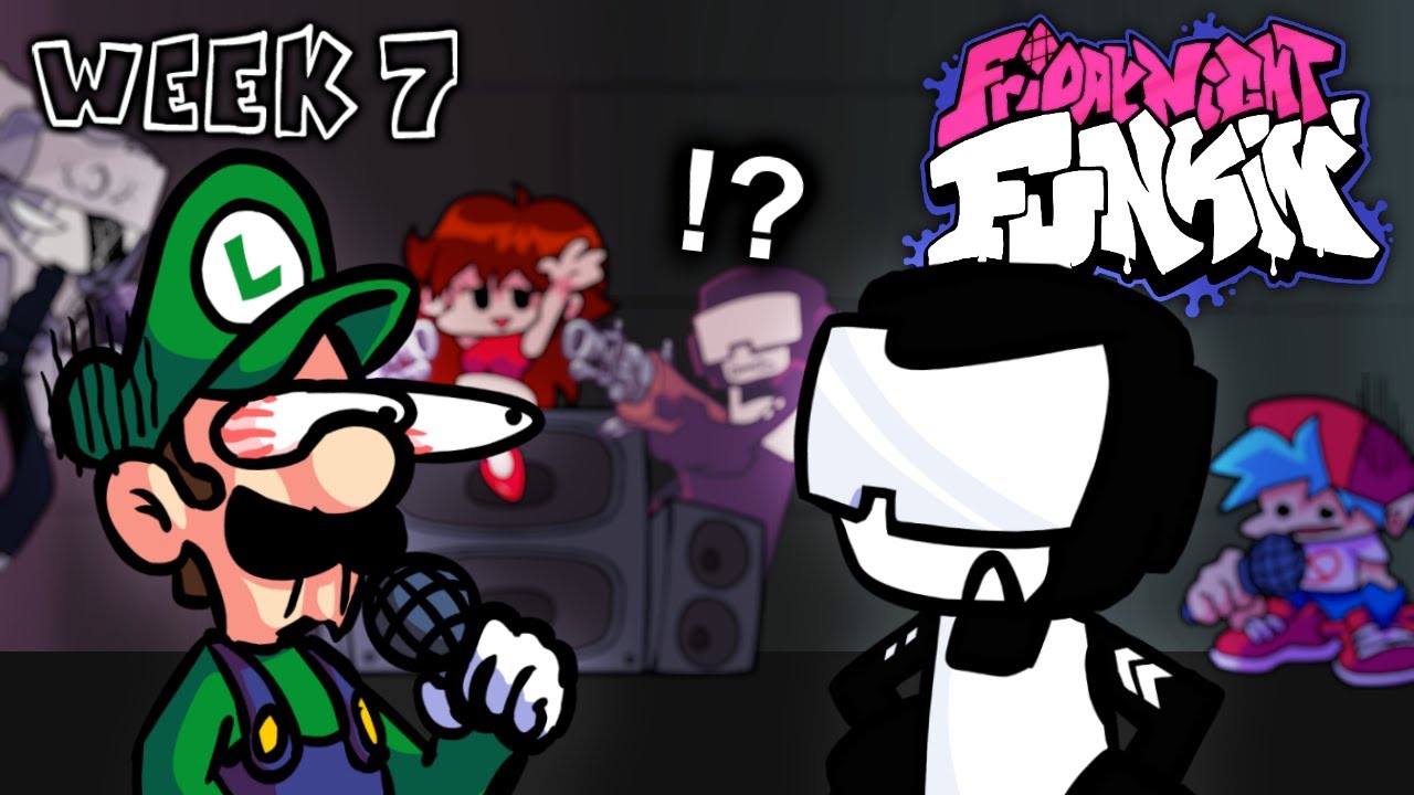 Луиджи играет: FRIDAY NIGHT FUNKINNN (ЧАСТЬ 2)