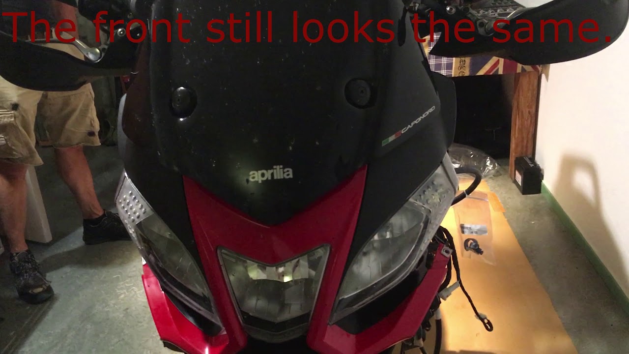 Aprilia Caponord 1200 repair Part 2