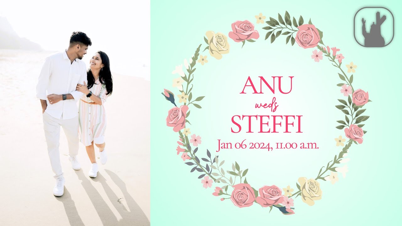 ANU WEDS STEFFI | 6-1-2024 | 11:00AM | MADRE DE DEUS CHURCH VETTUCAUD