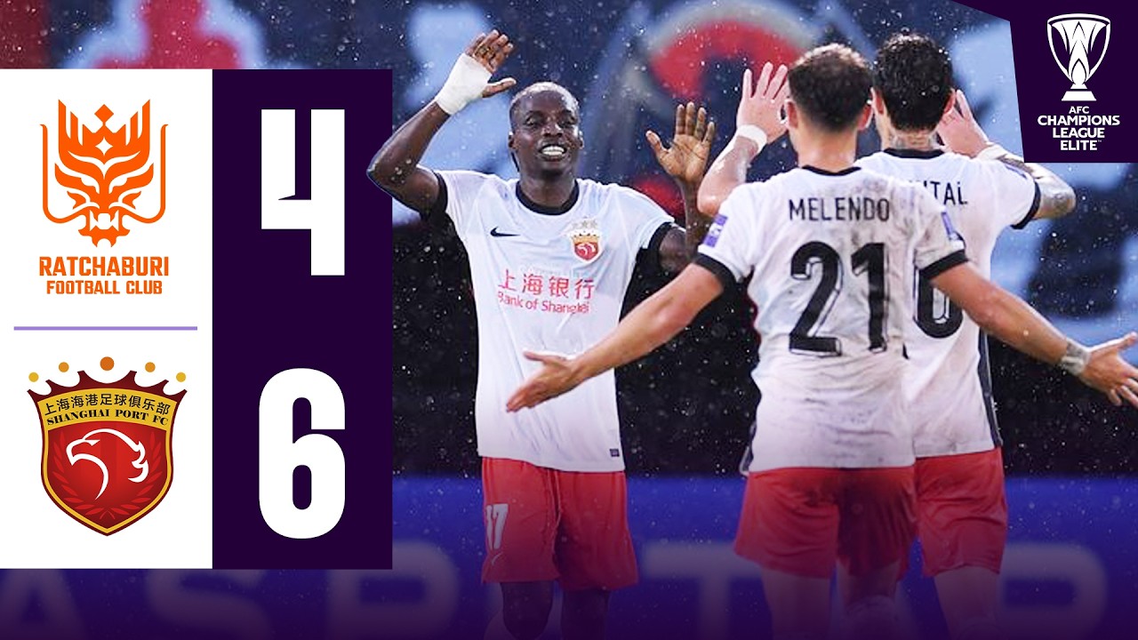 EPIC FINISH to 10-goal thriller! | Ratchaburi FC 🇹🇭 vs Shanghai Port 🇨🇳 | Highlights ACL Elite&trade;