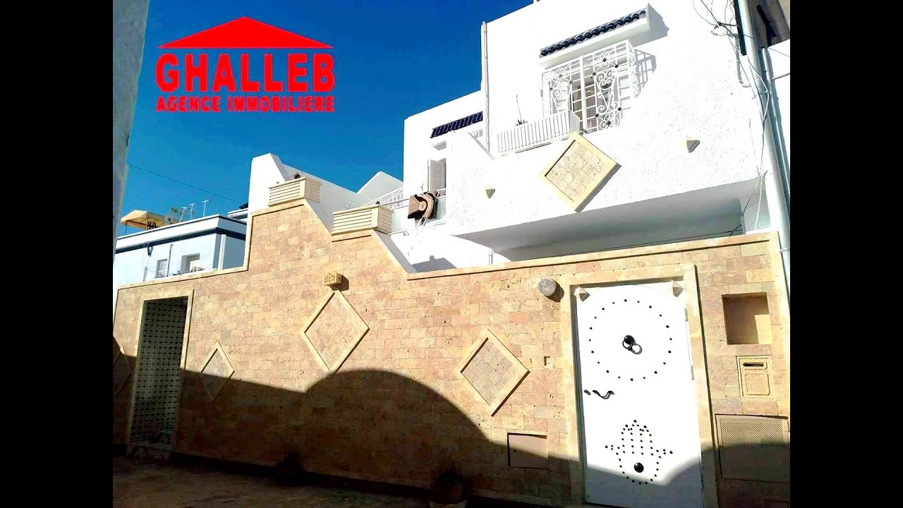 Villa corniche #Hammamet Tunisie - Agence Ghalleb