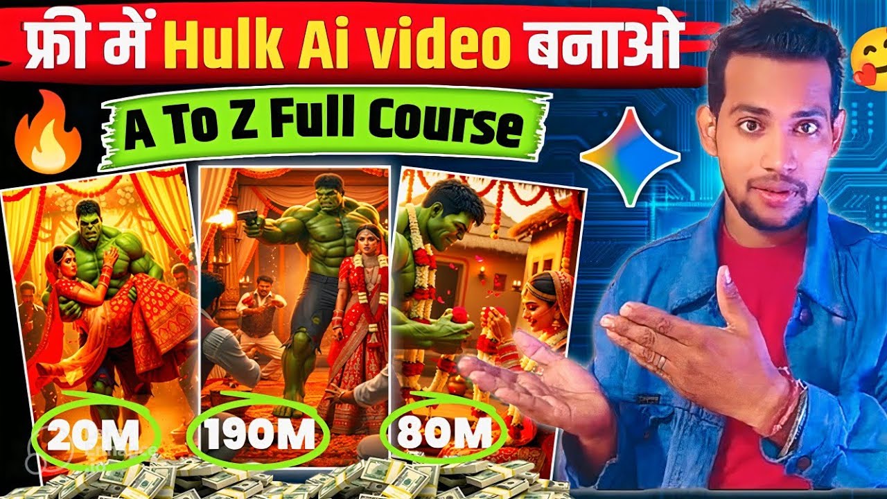 🔥Viral Hulk Wala Video Kaise Banaye | Ai Video Kaise Banaye Free Me | Ai Video Kaise Banaye #aivideo