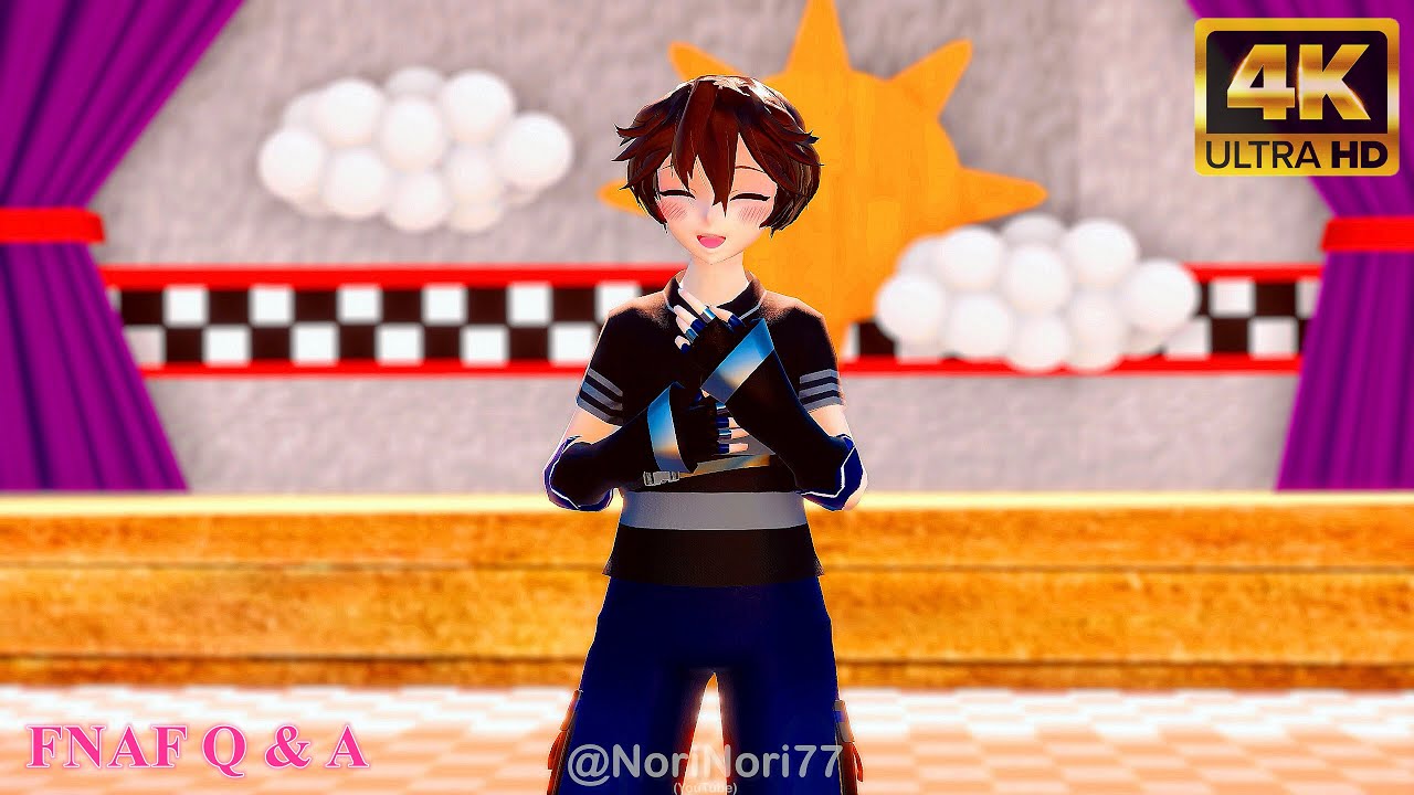 FNAF2 Q&A Skit MMD🎭Movie x Game Charlotte Emily🎬Golden Freddy CC x Cassidy🎤William & Elizabeth Afton