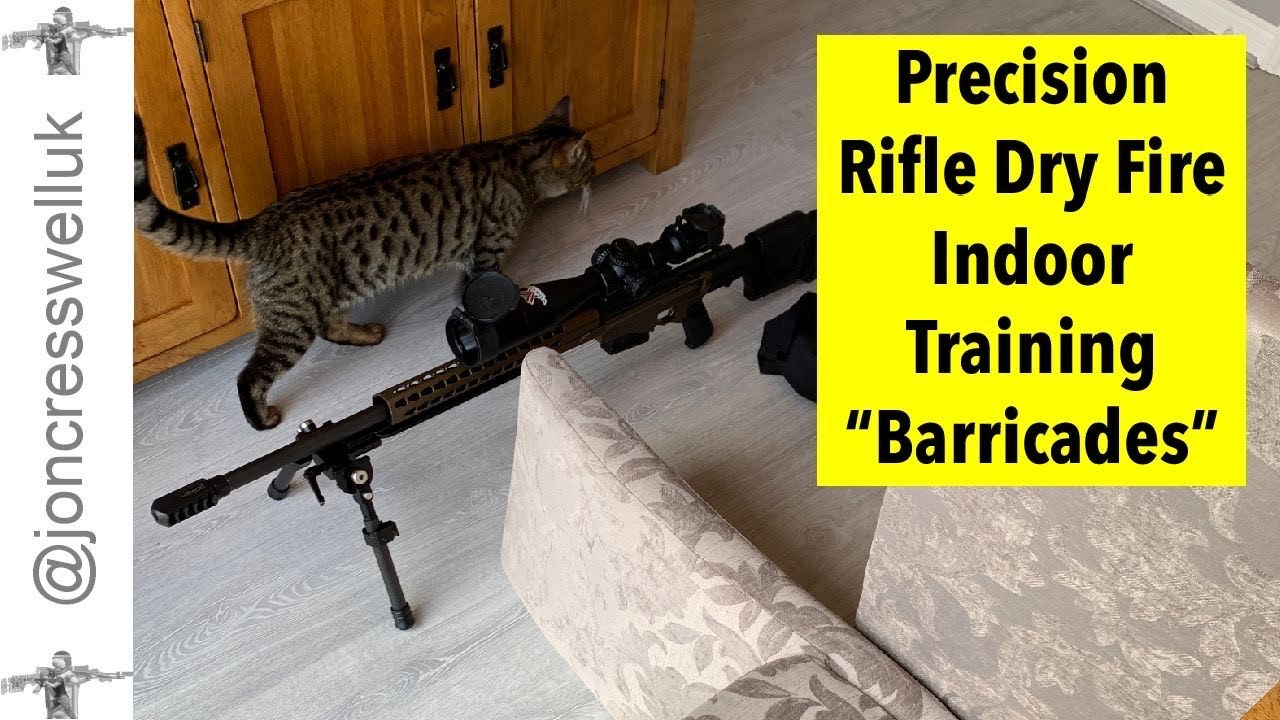 Precision Rifle Dry Fire Indoor Rifle Training Drill: 