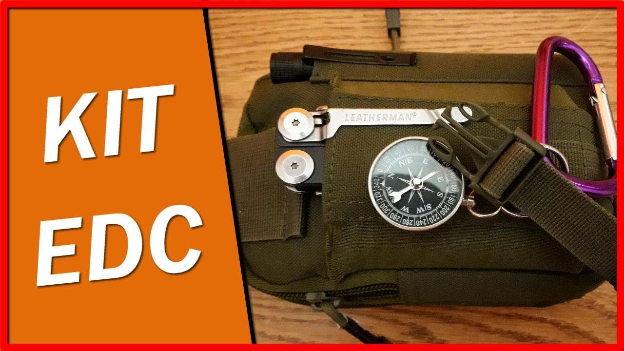 KIT EDC de SUPERVIVENCIA para campo o monte