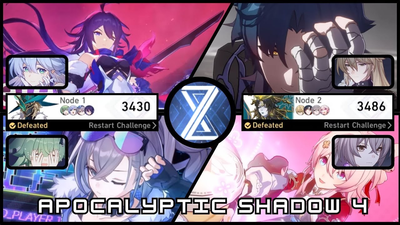 Strongest DPS of their times | Seele Hypercarry / Blade+March Duo DPS|Apocalyptic Shadow 4| H:SR 2.5
