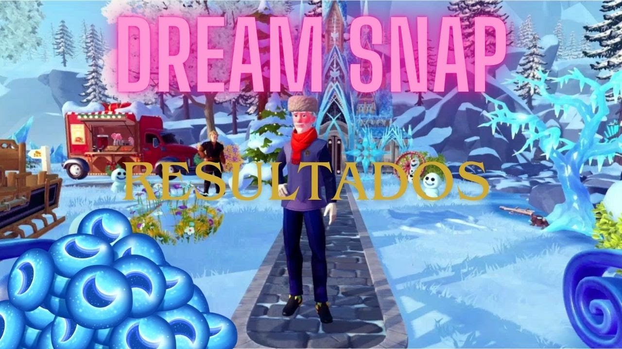 Resultados Dream Snap Majestuosidad sobre hielo Disney Dreamlight Valley