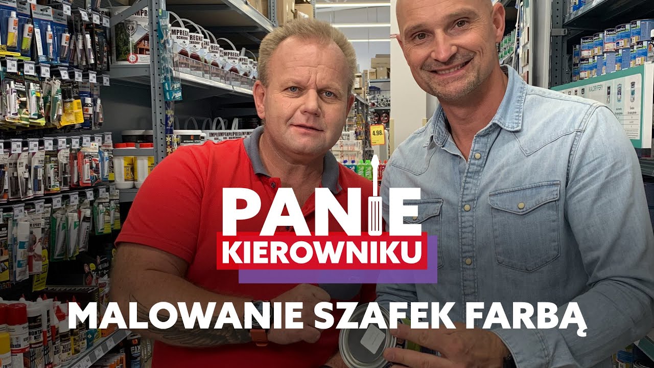 Malowanie szafek farbą [Panie Kierowniku]