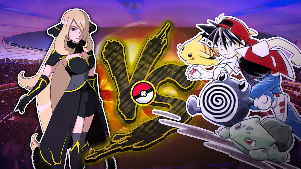 POKÉMON ROZA~COMBATES TEMÁTICOS: ¡CYNTHIA vs ROJO!
