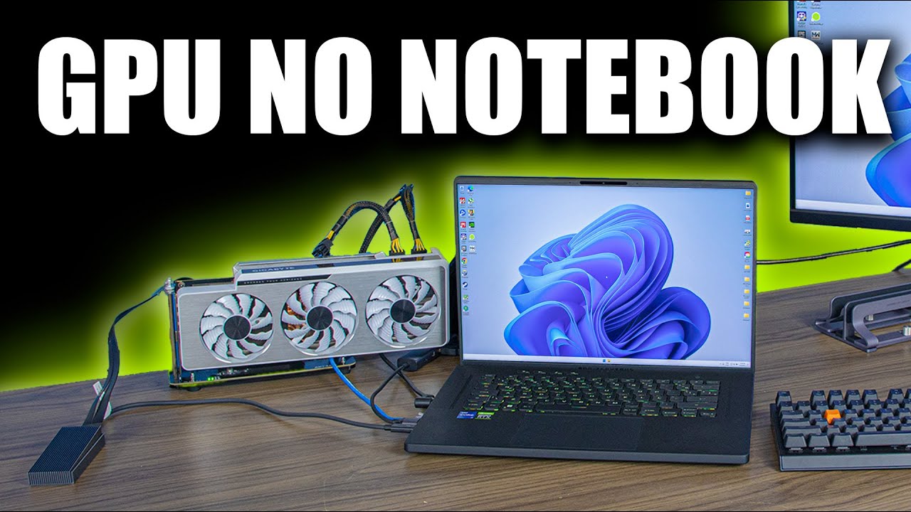 COMO INSTALAR PLACA DE VÍDEO EM NOTEBOOK USANDO PORTA USB-C