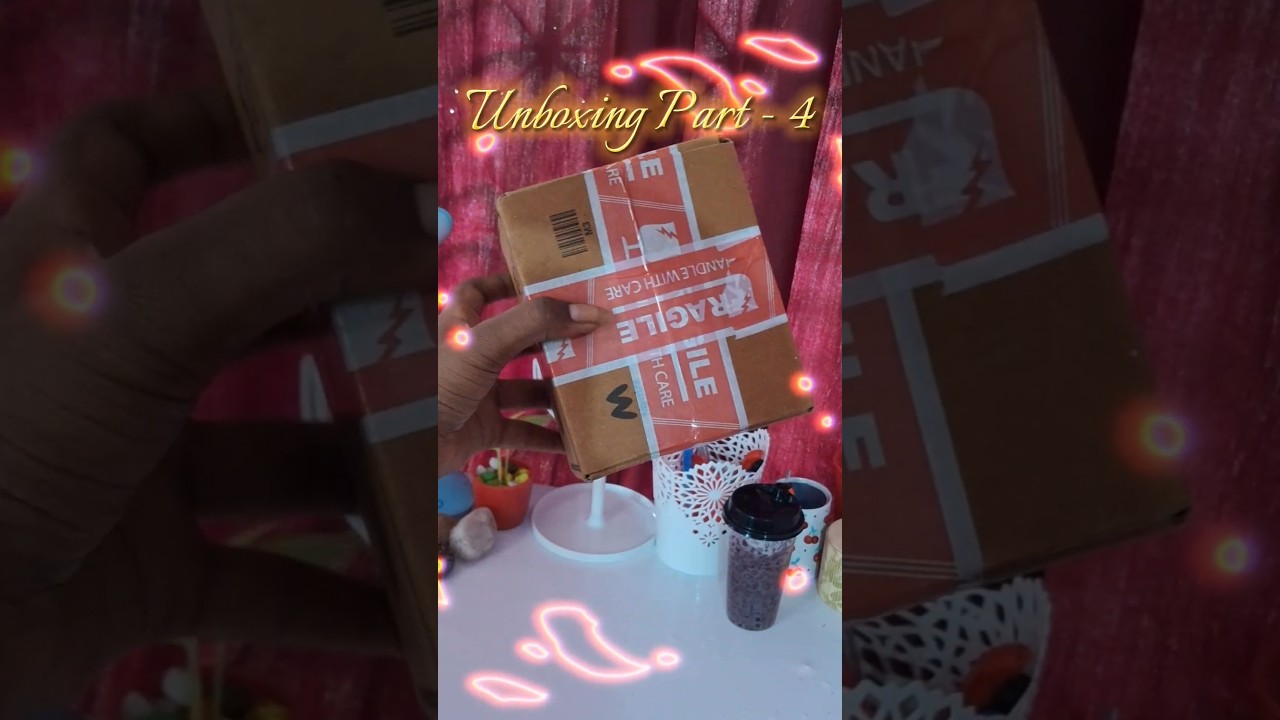Unboxing fairy lights for just ₹60! ✨I found these warm yellow fairy lights online for only ₹60!