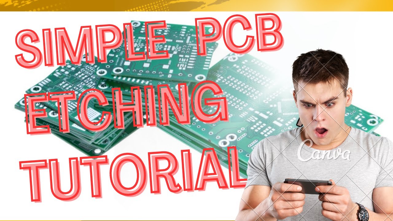 PCB Tutorial: How to etch/Print PCB at home